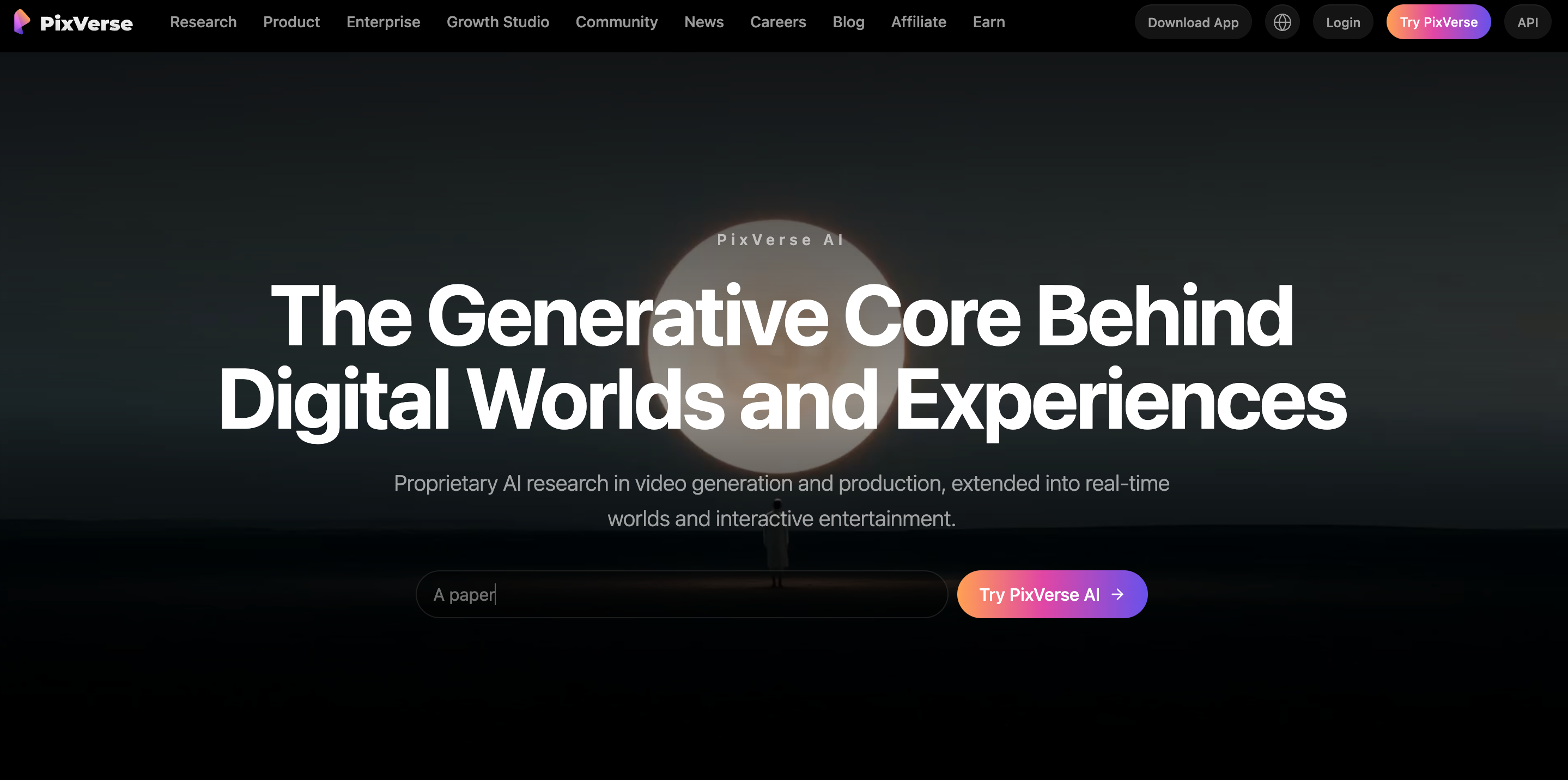 What is PixVerse AI PixVerse AI landing page