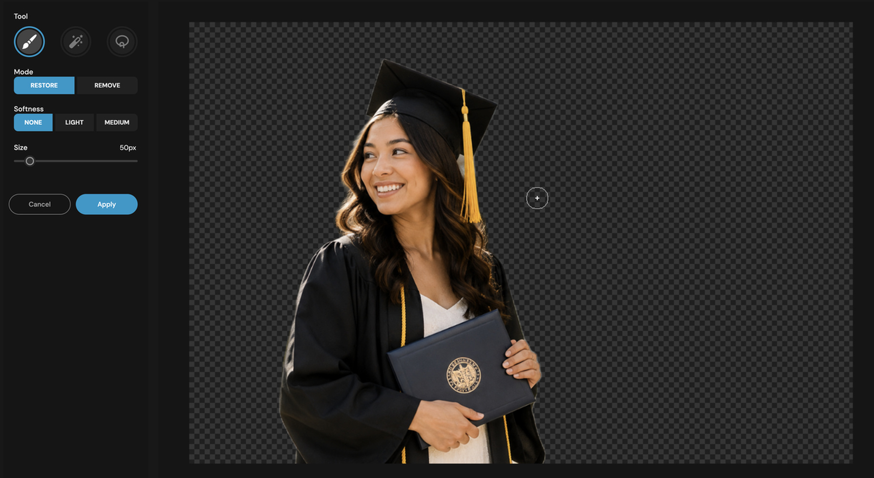 Adjust the cutout