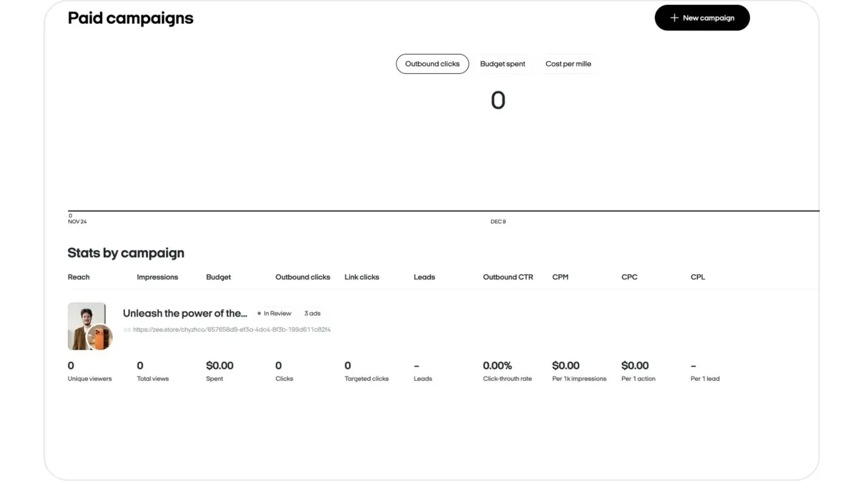 Launch Campaigns