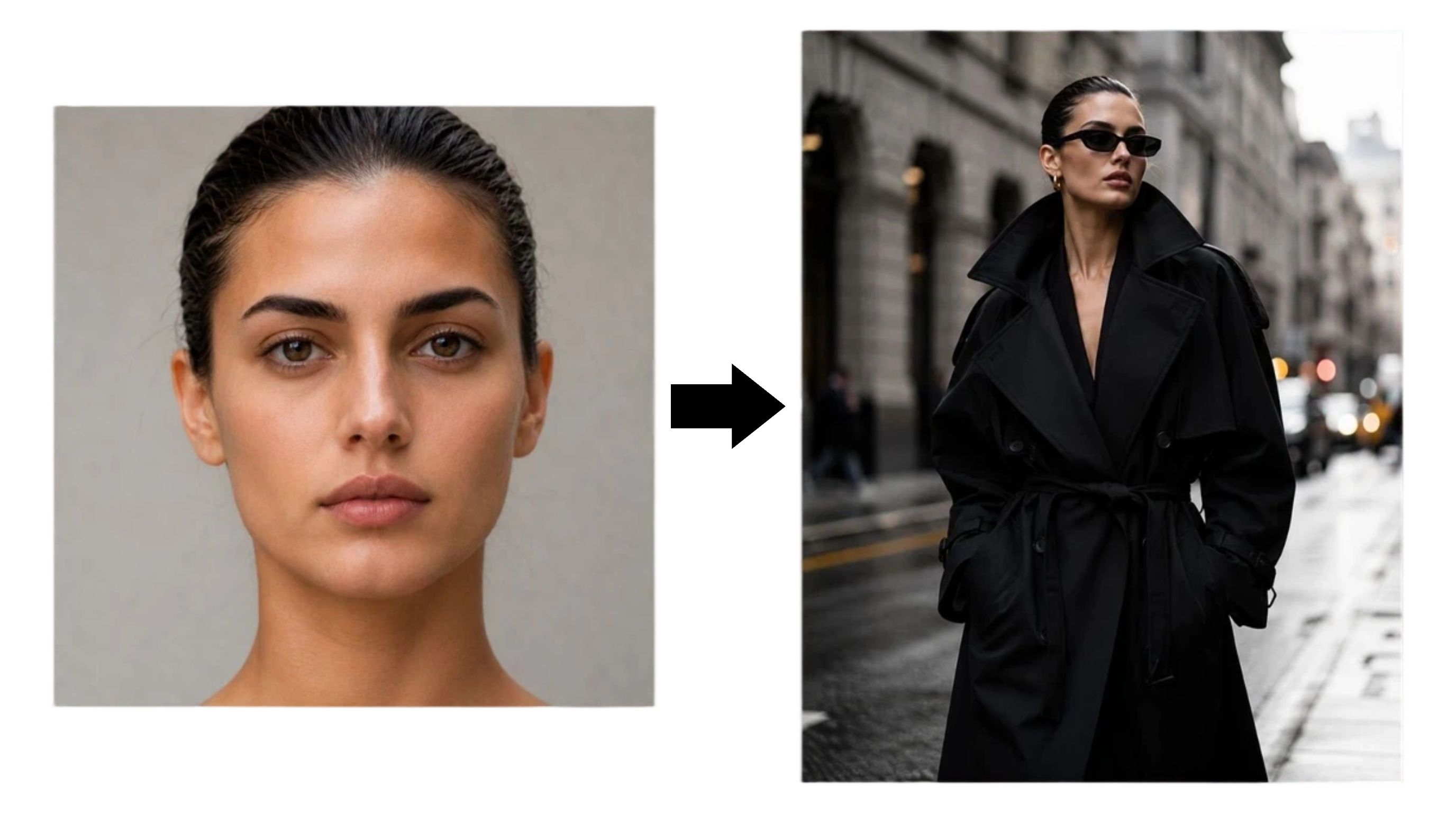 Face Swap Prompts Editorial Fashion Face Swap