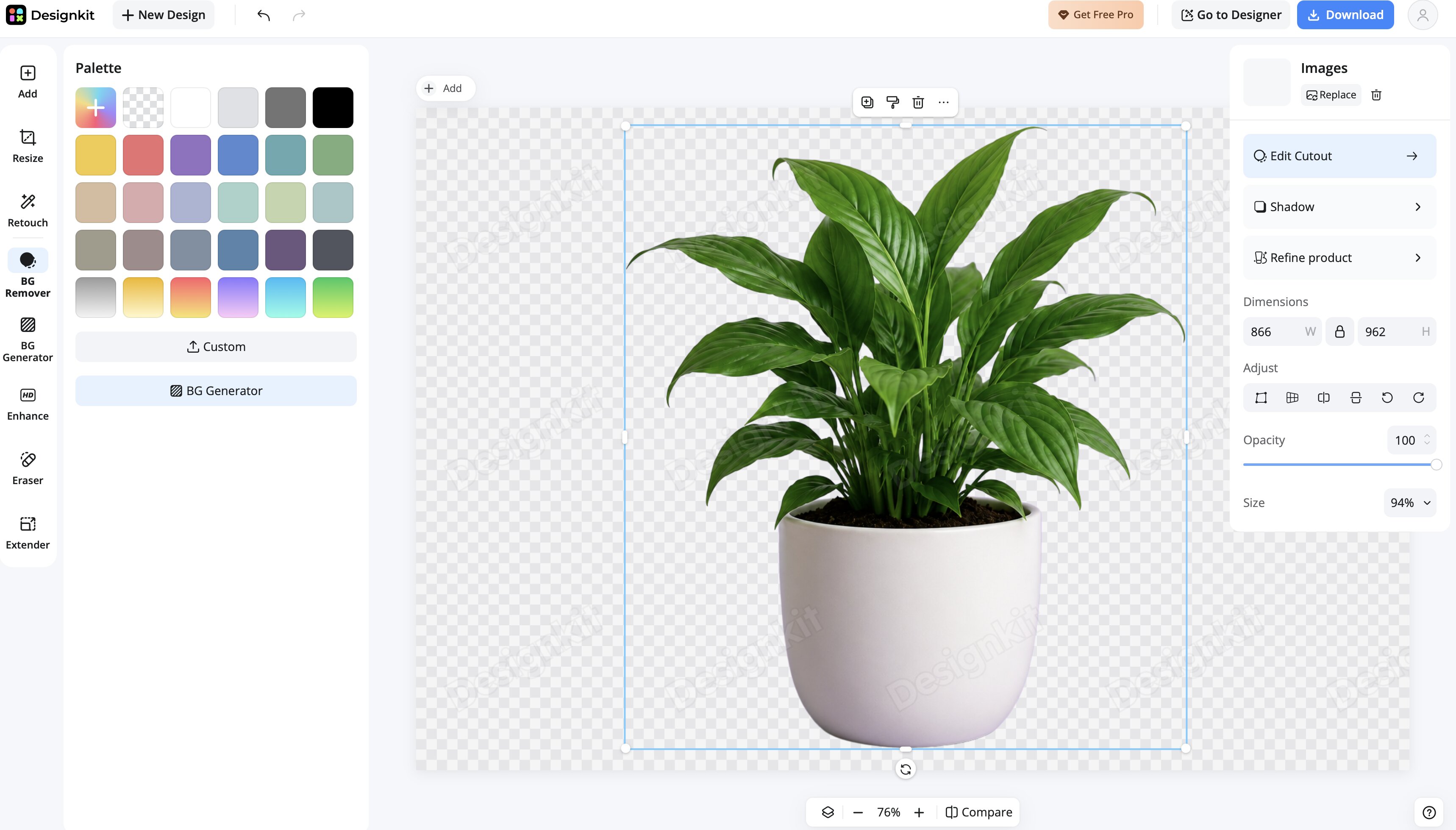 Export and add the image to Google Slides