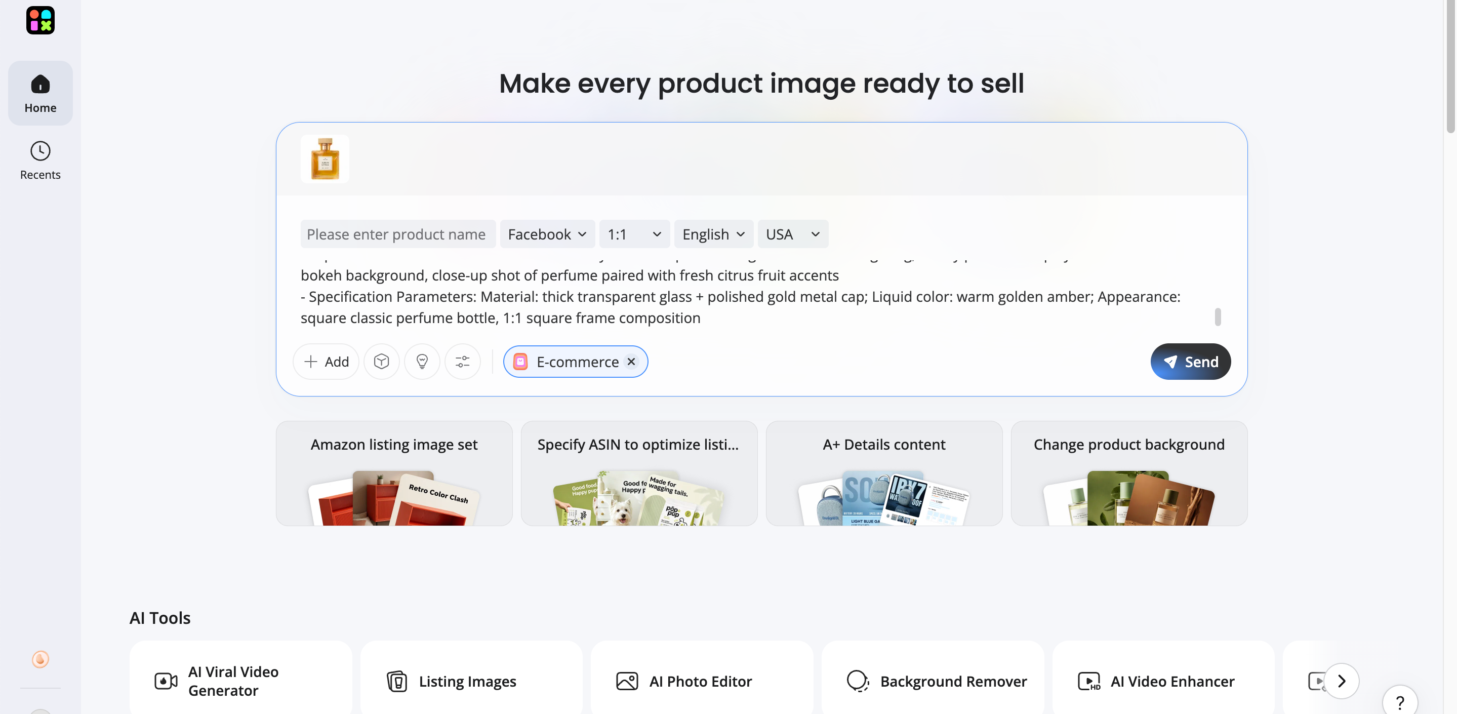 How to Create Facebook Selling Creative with Designkit Upload Your Product Photo