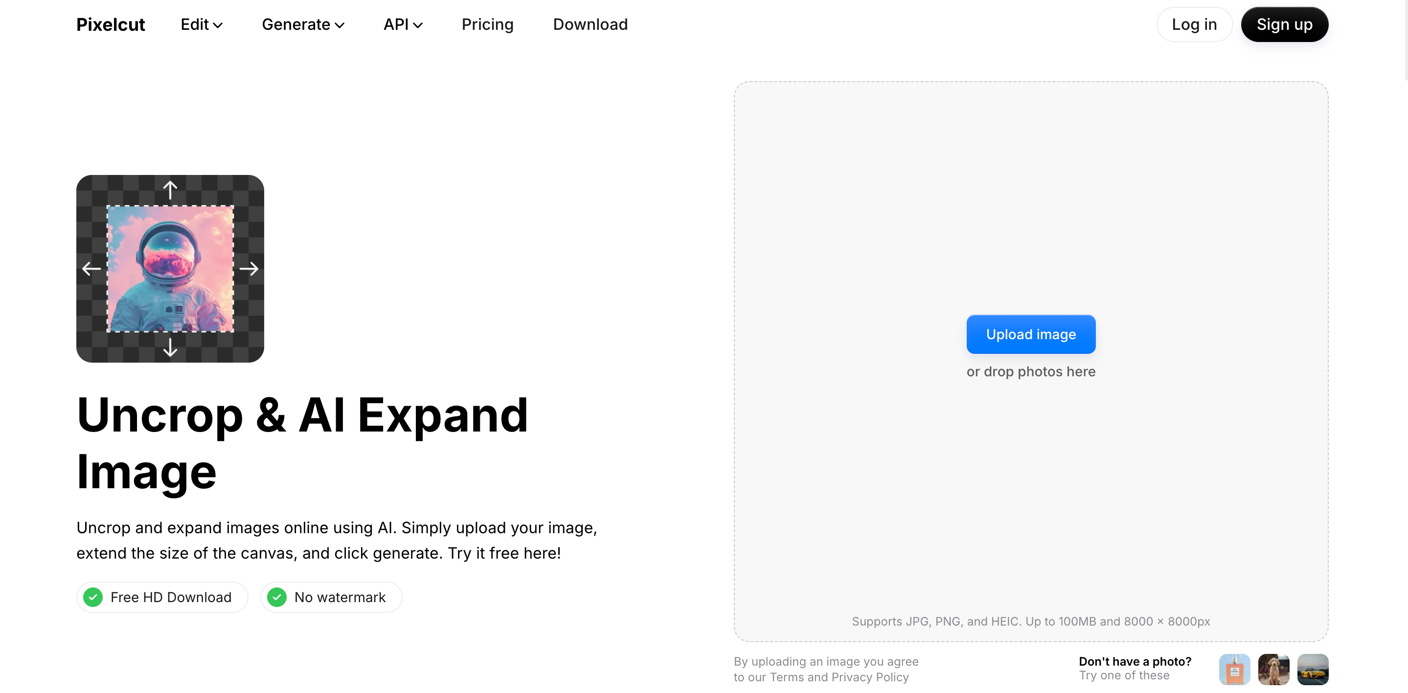 Pixelcut AI Feature Review Pixelcut AI Expand & Uncrop