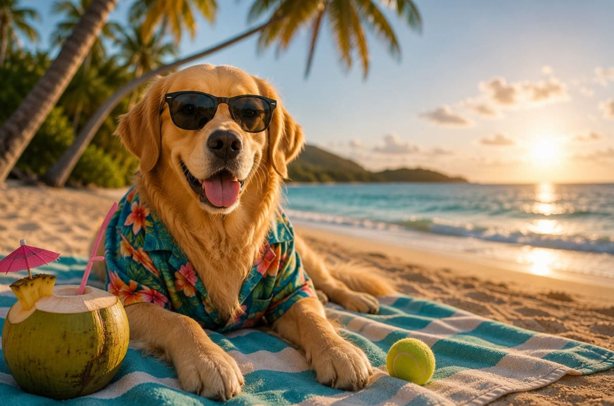 capture a playful dog photo
