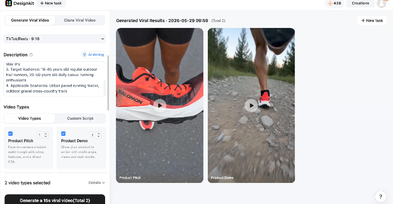 Check and Download your Short Video Preview and Export