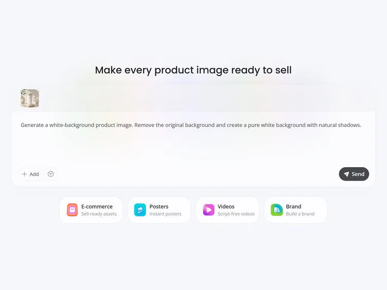 Upload Your Product Photo