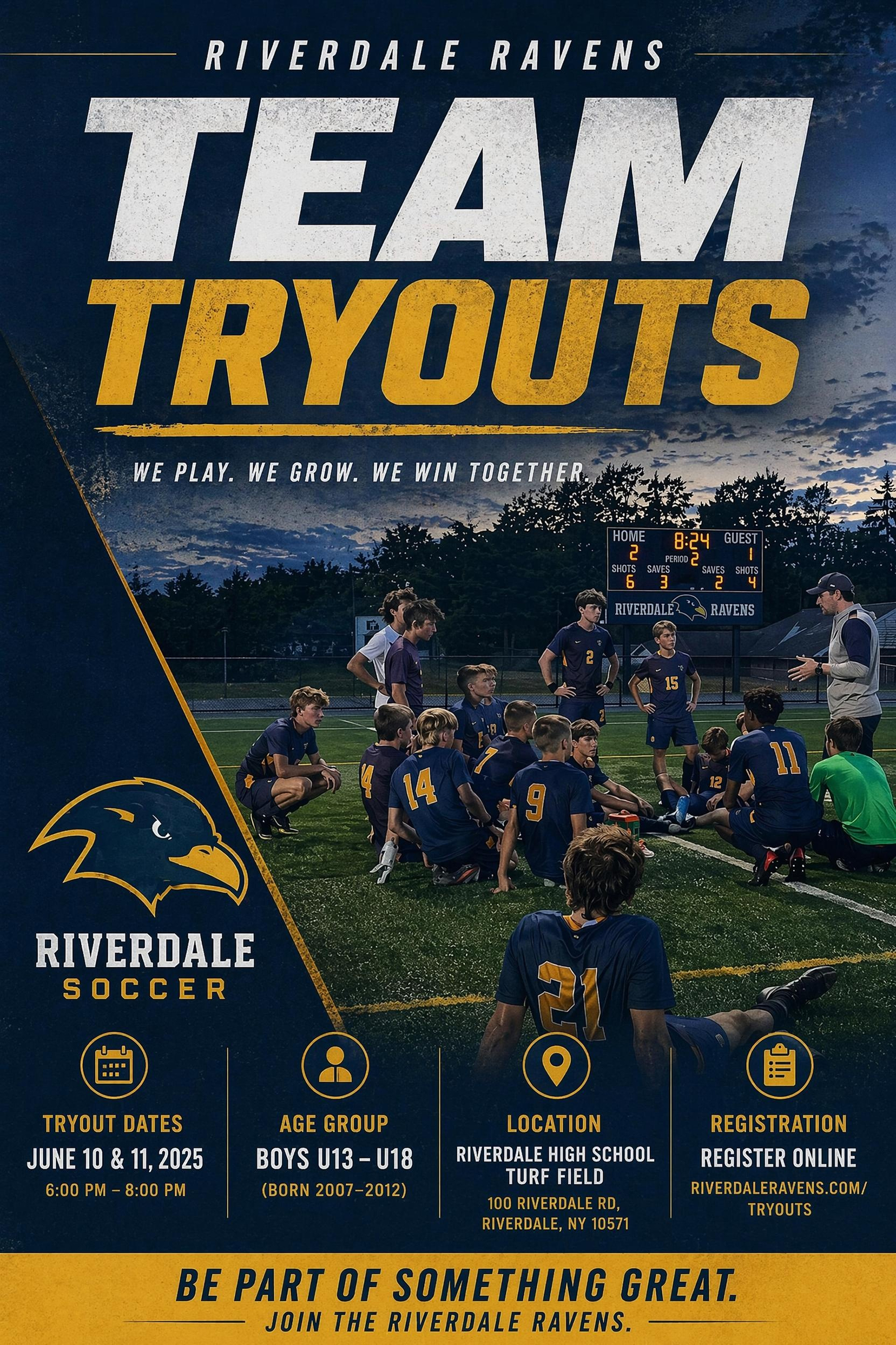 AI Generated Sport Poster