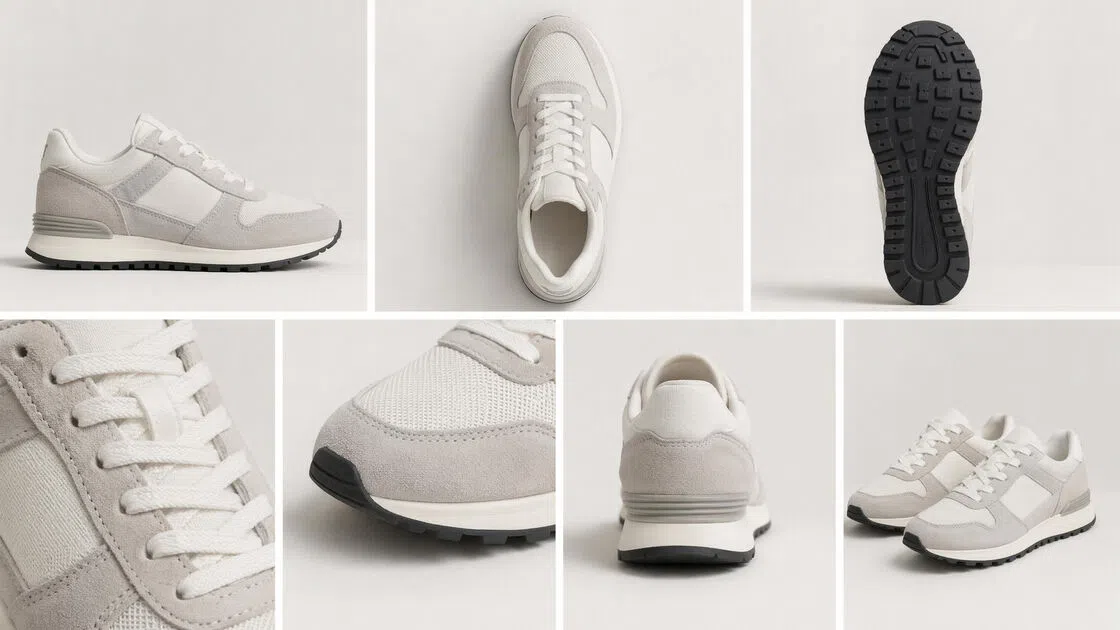 guide for shoe product photography