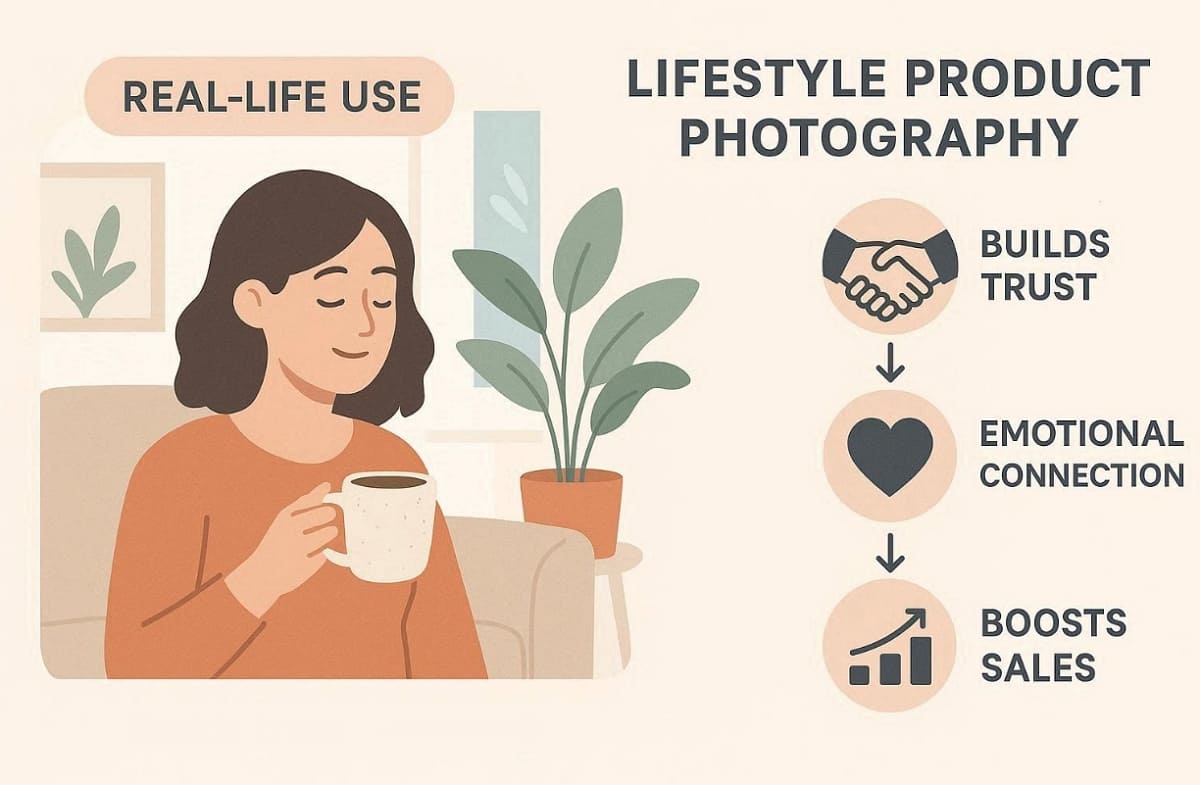 define lifestyle product photography