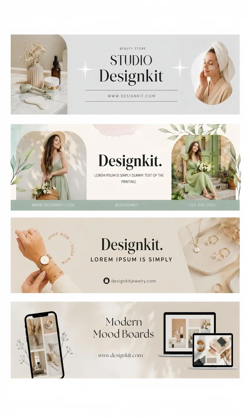 Elegant E-Commerce Shop Banner
