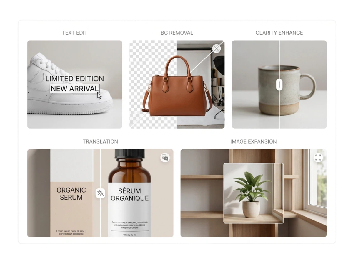 AI Photo Editor for E-Commerce Sellers