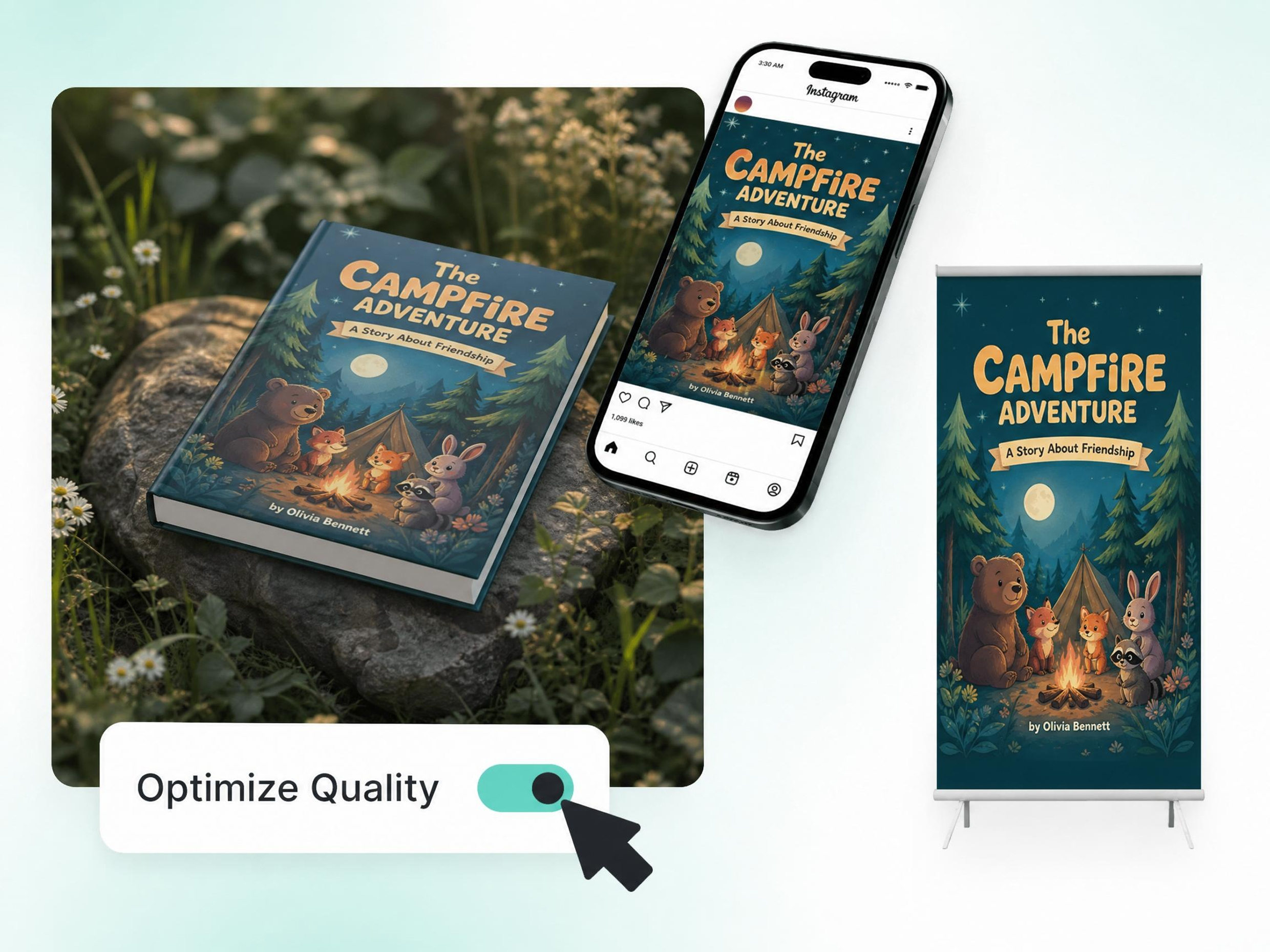 Keep Covers, Spines, and Page Depth Realistic