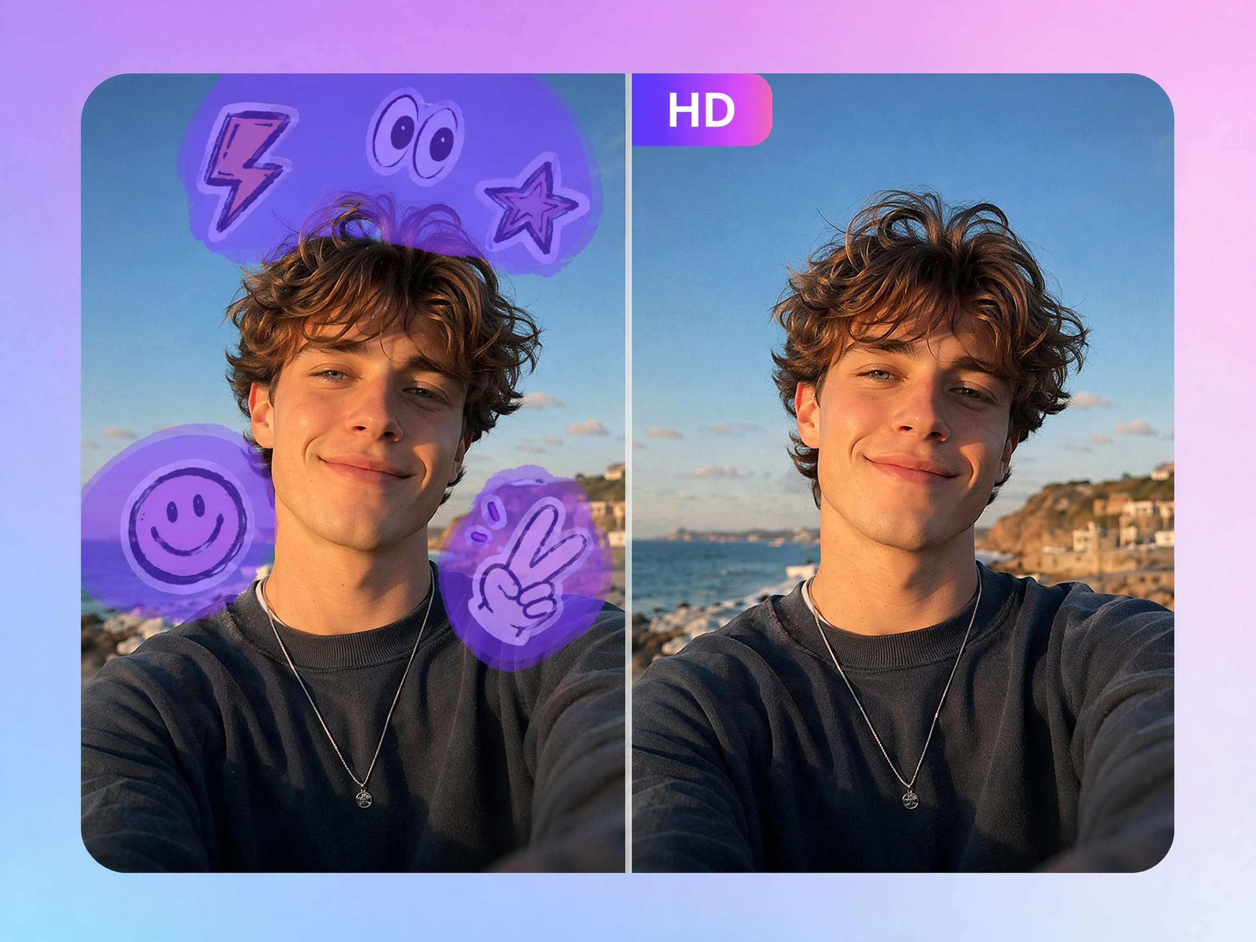 Restore Scenes and Keep Original Quality