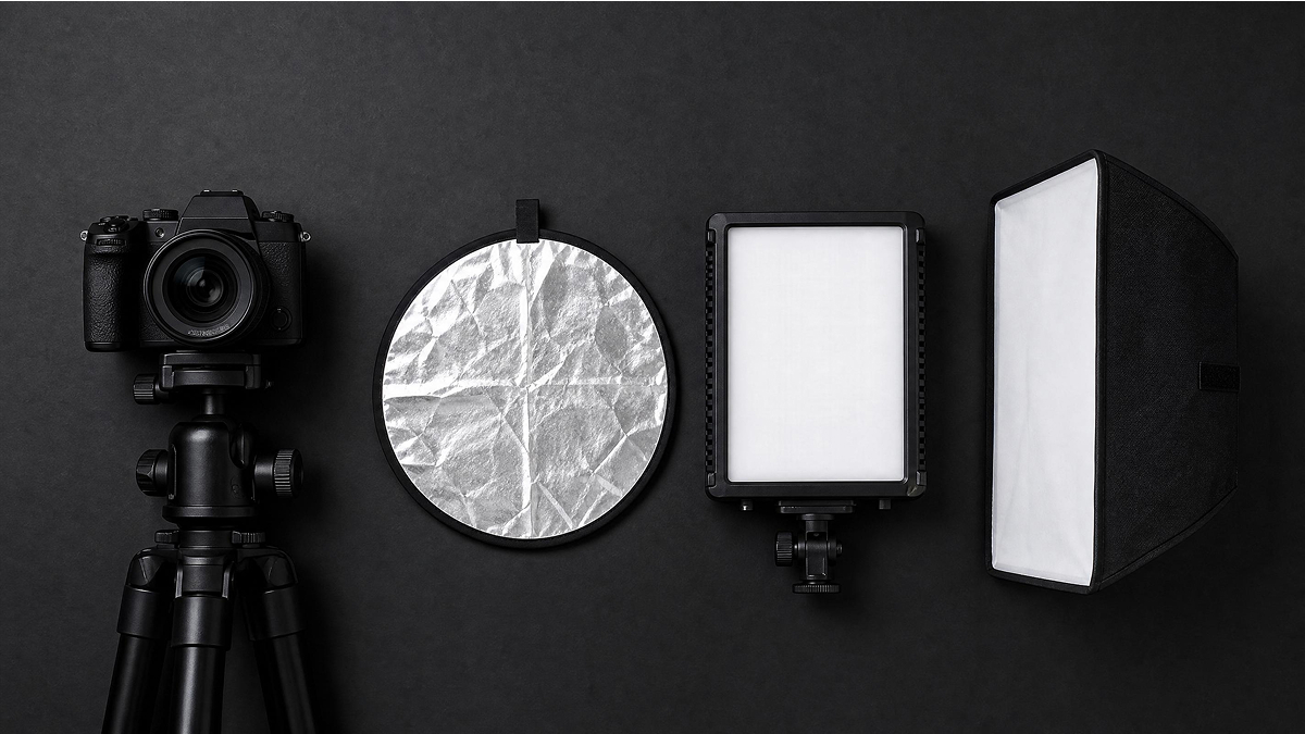 Flat Lay Photography Accessories Collection Flat Lay Photography Accessories Collection