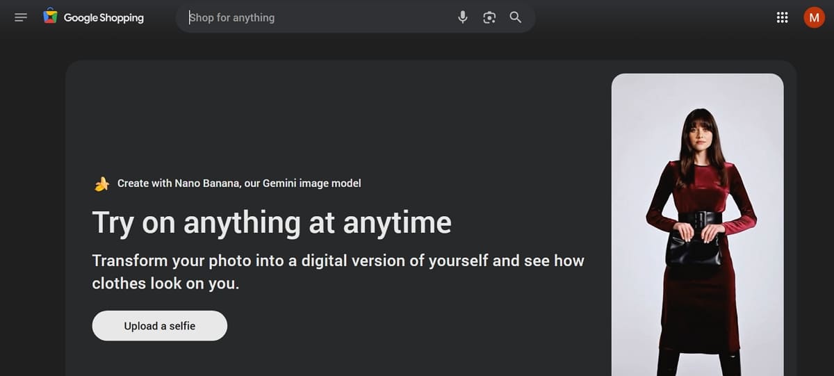 google virtual try on