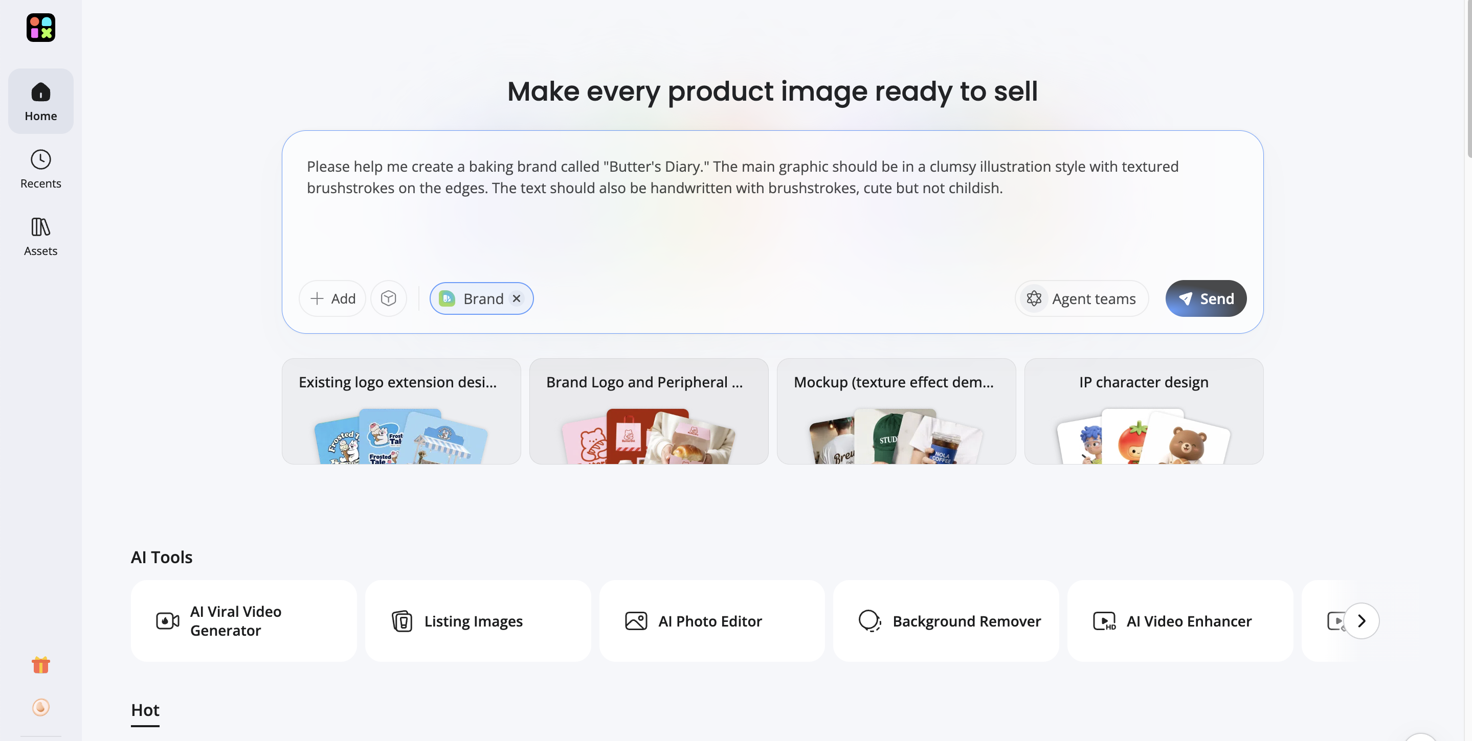 How to create branded ecommerce assets with Designkit Upload your brand information