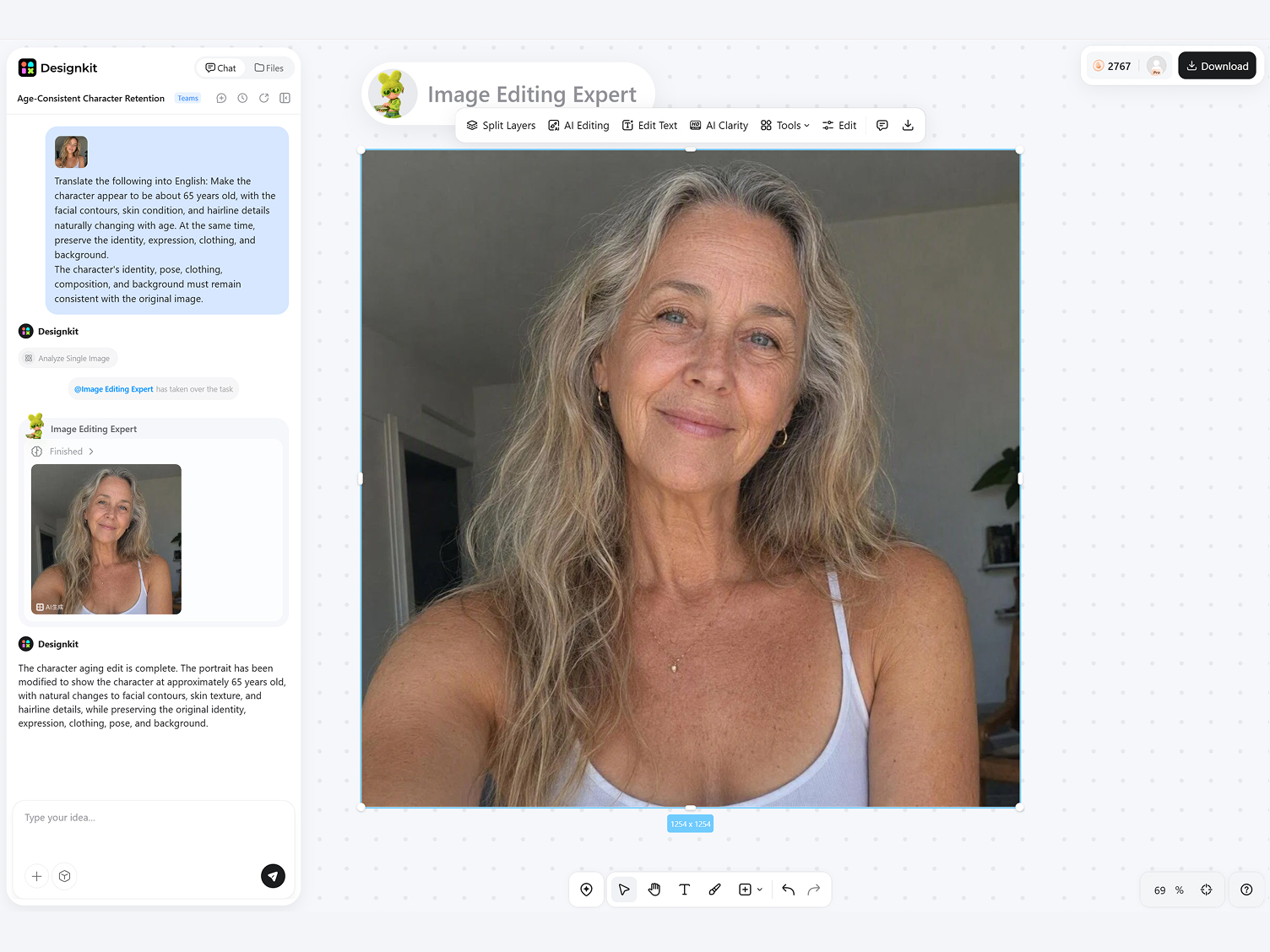 How to Change the Age of a Portrait With AI