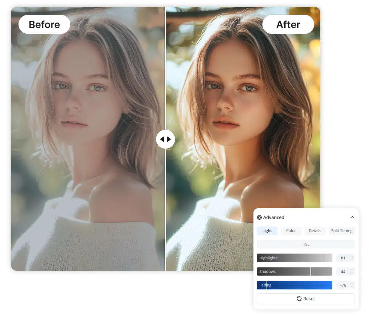 adjust image color online