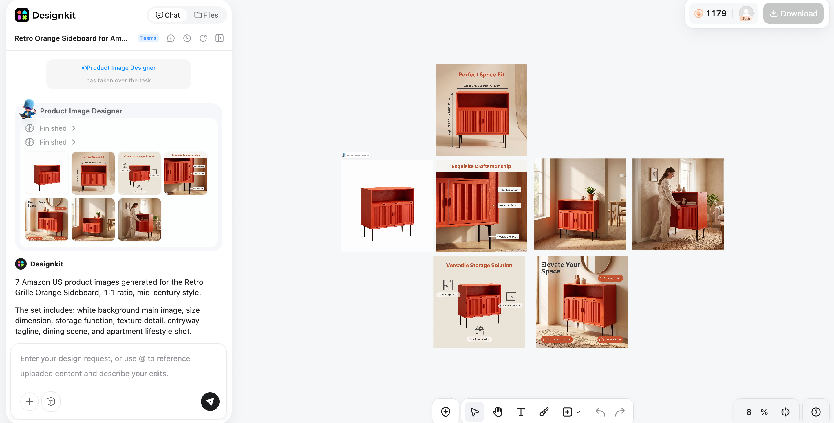 Review and export your Amazon assets