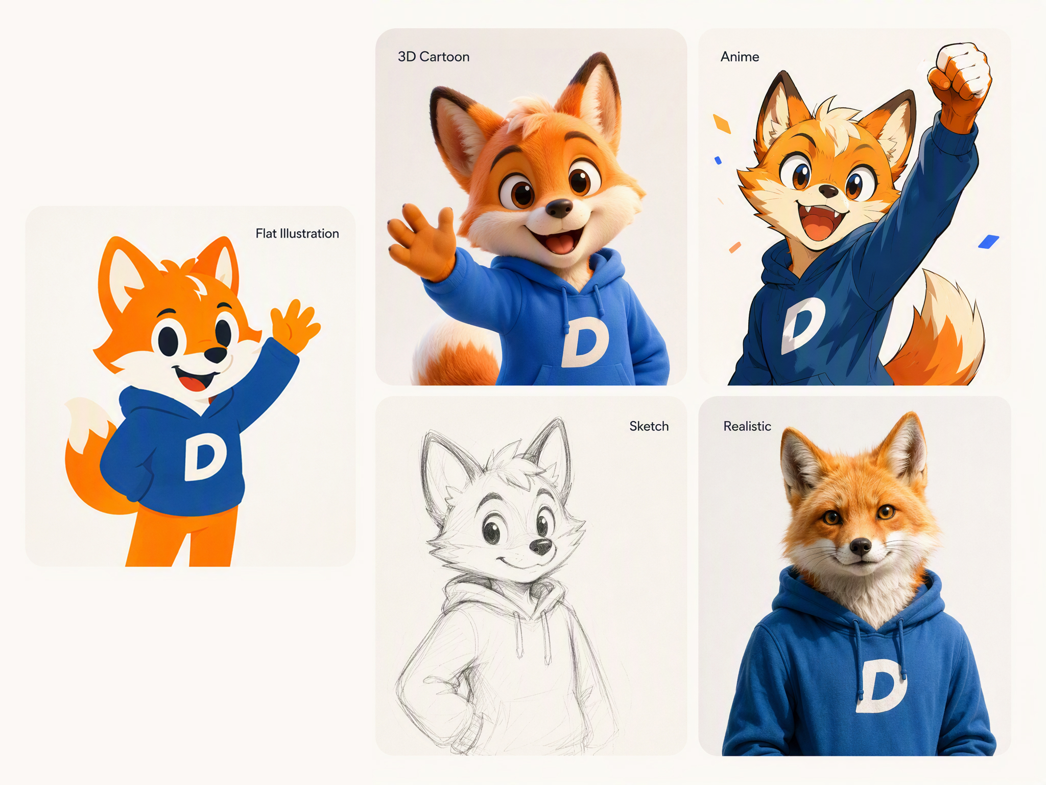 Explore Different Styles and Character Concepts