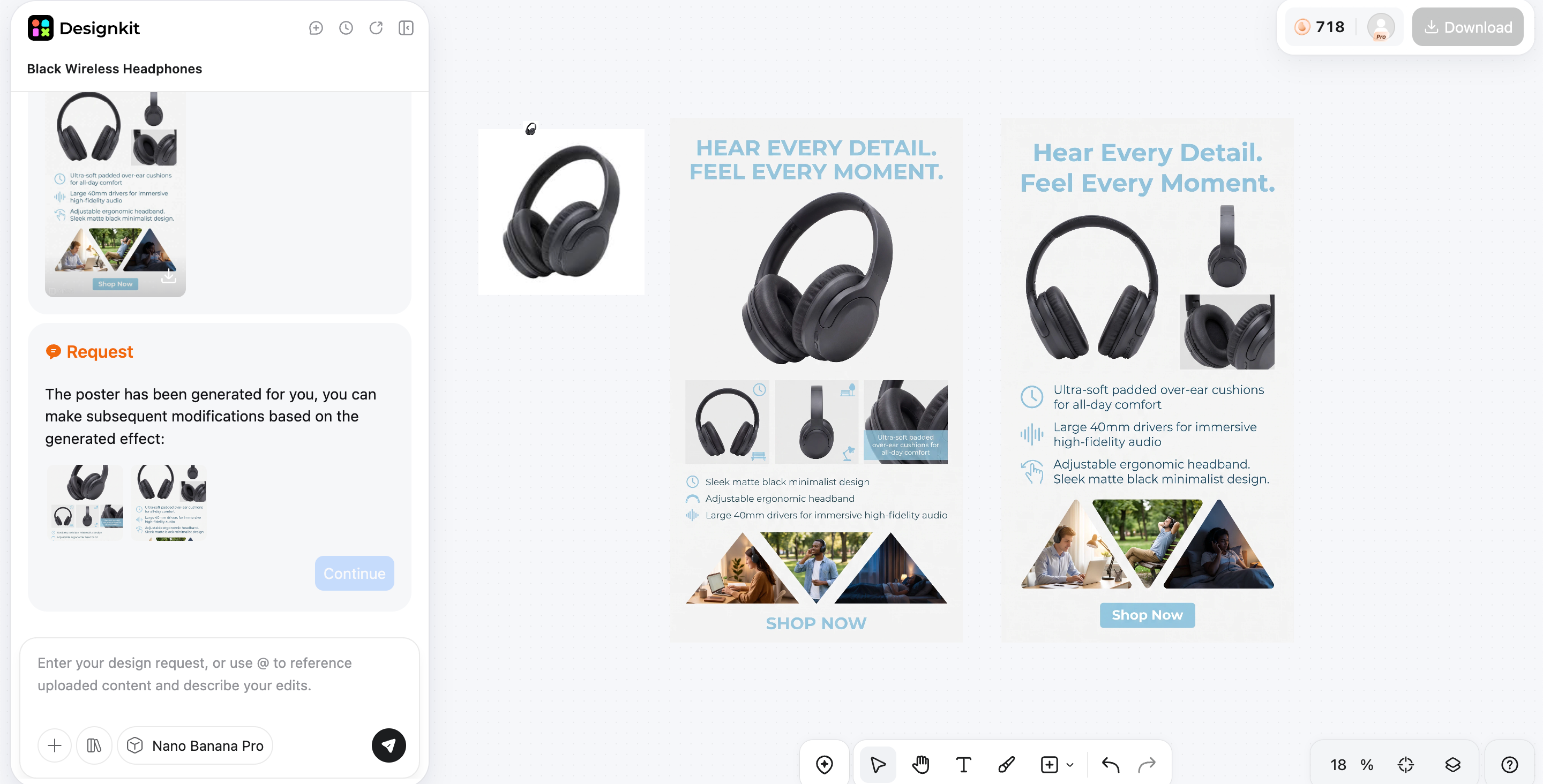 How to Build a Consistent Photo Set with Designkit in 3 Steps Preview, Export, and Post