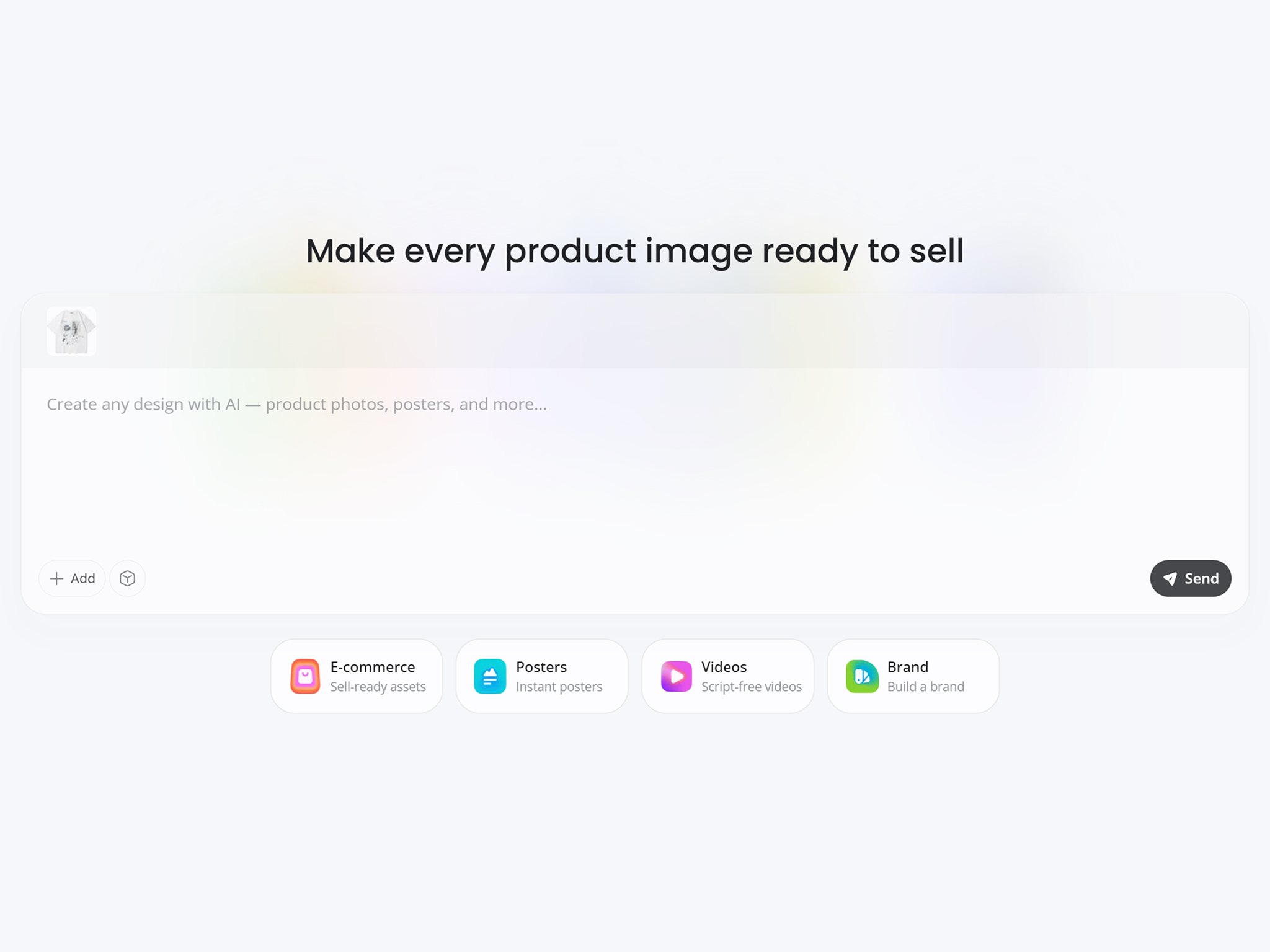 Upload Your Product Photo or Design
