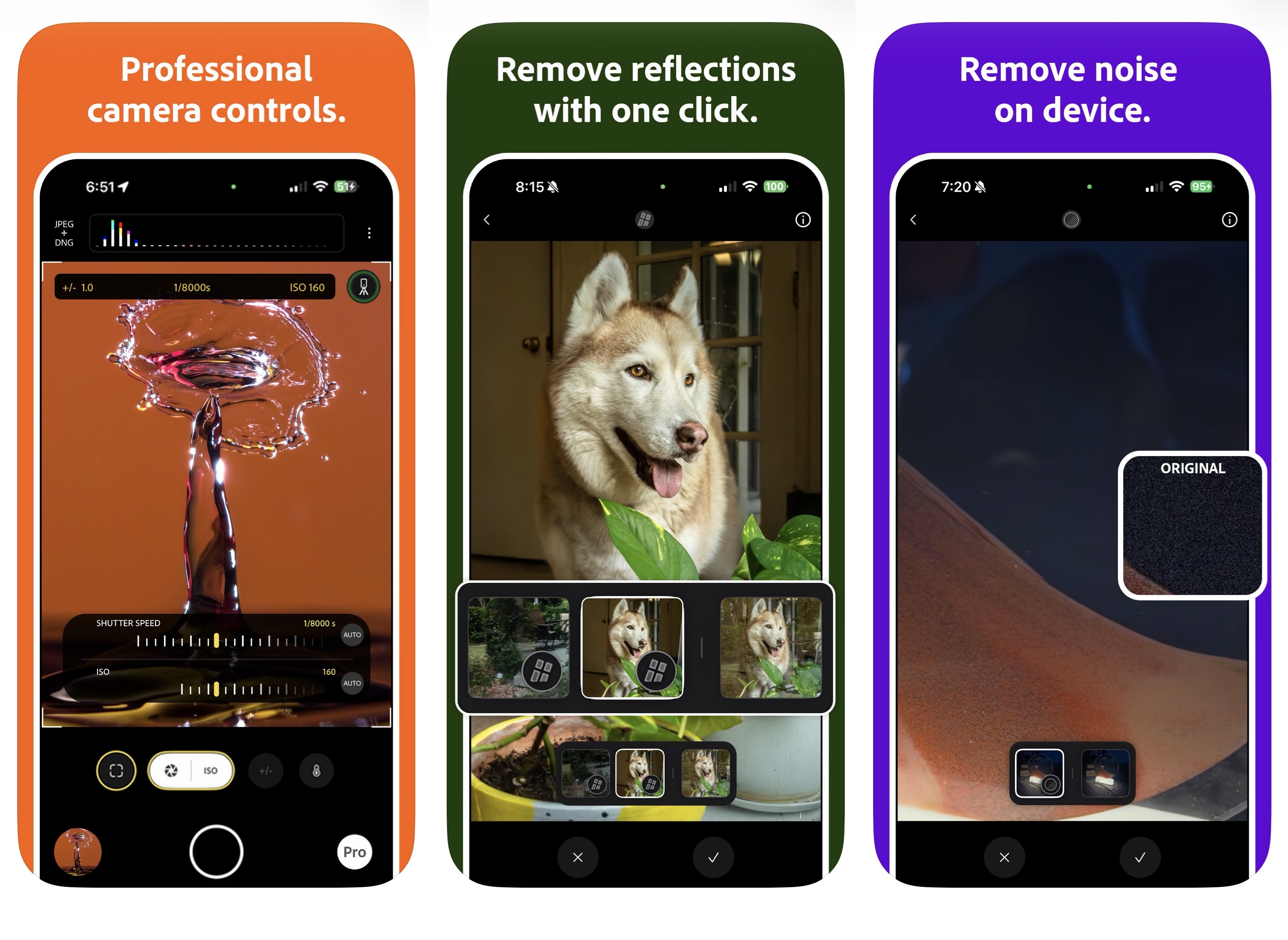 Project Indigo Camera Features