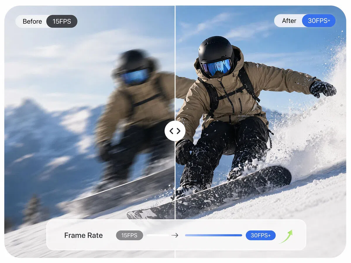 Boost Frame Rate for Smoother Motion Playback