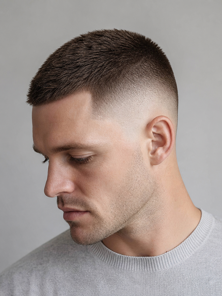 Classic buzz cut style examples