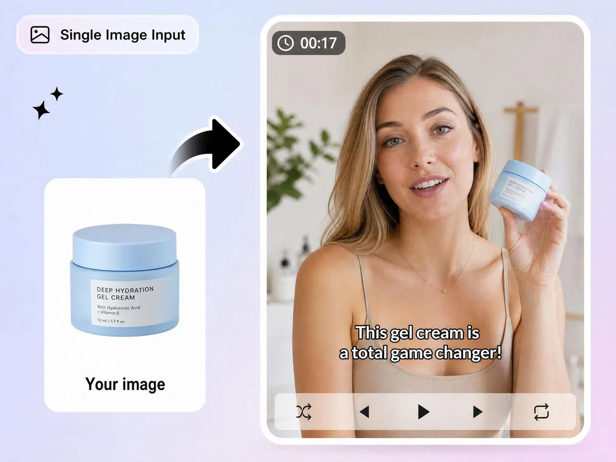 Turn Product Images into UGC Video Ads