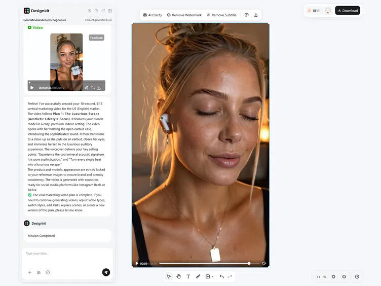 Preview and Export