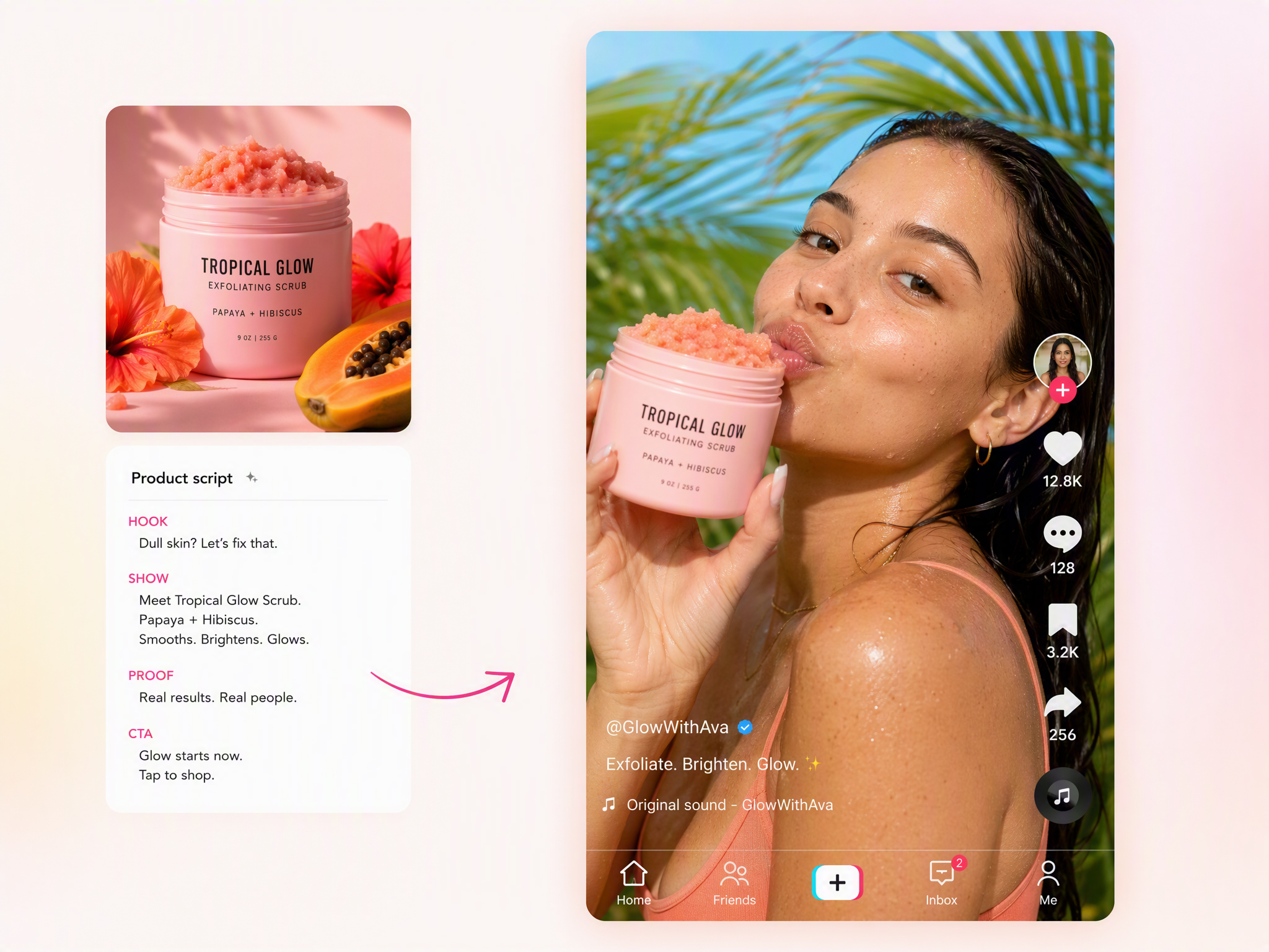 Turn Product Information Into TikTok Sales Videos