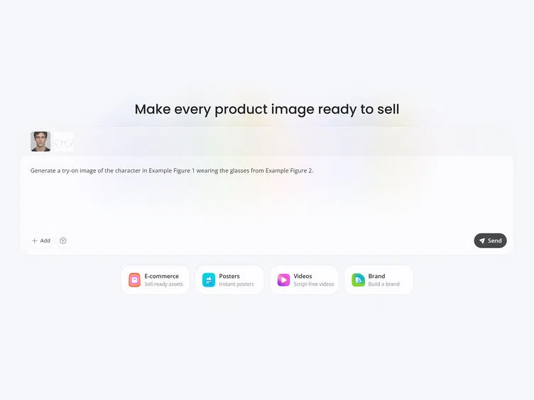 Create Your AI Glasses Try-On With AI