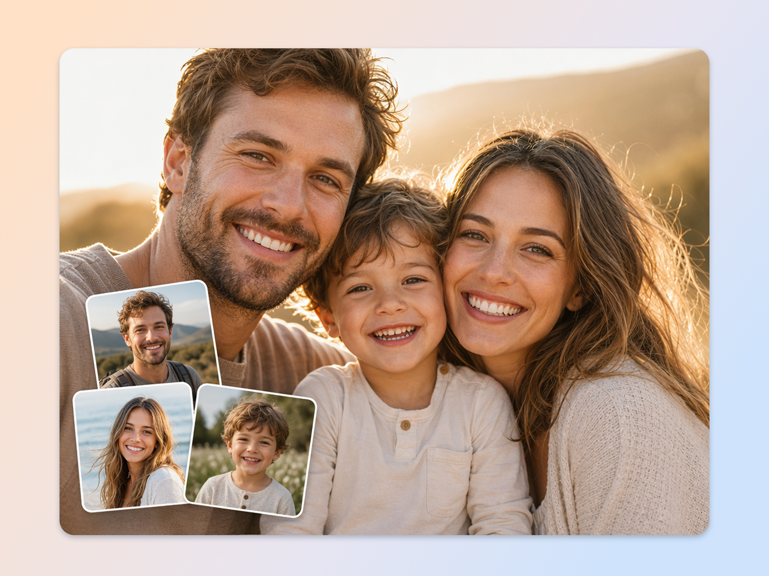 Create Family Portraits Anytime