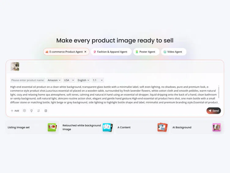 Generate Skincare Product Photography