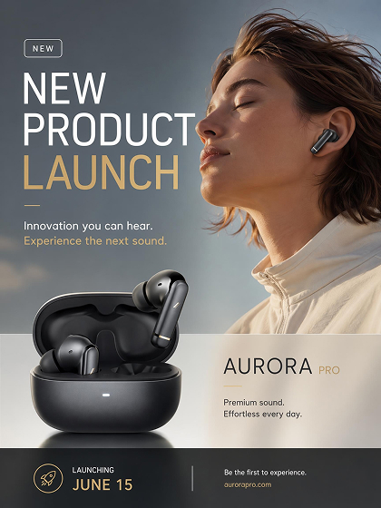 AI Generated Product Ad Poster