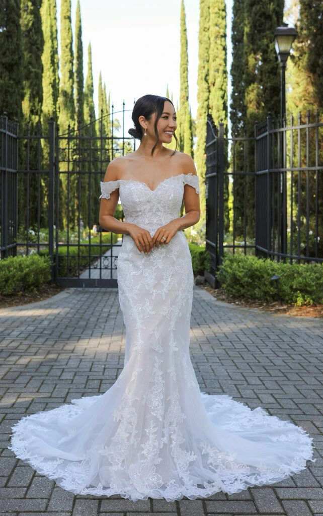 mermaid & trumpet gowns