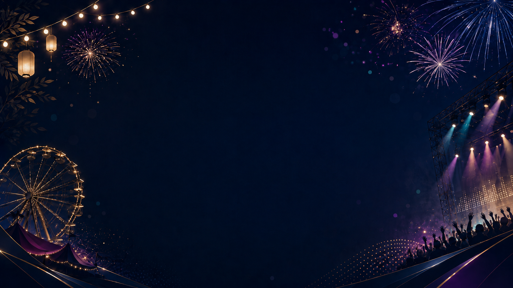 Festival Poster Background