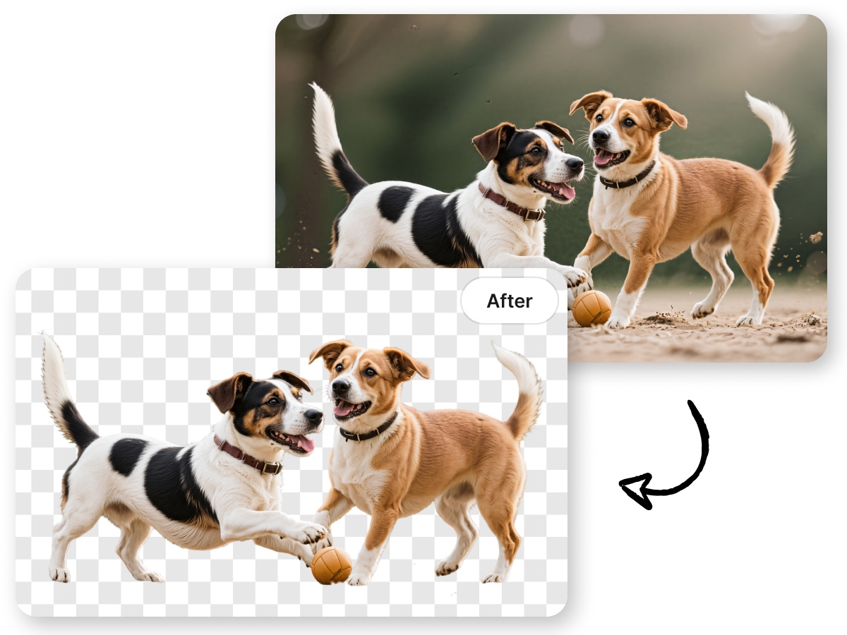 remove image background for dogs