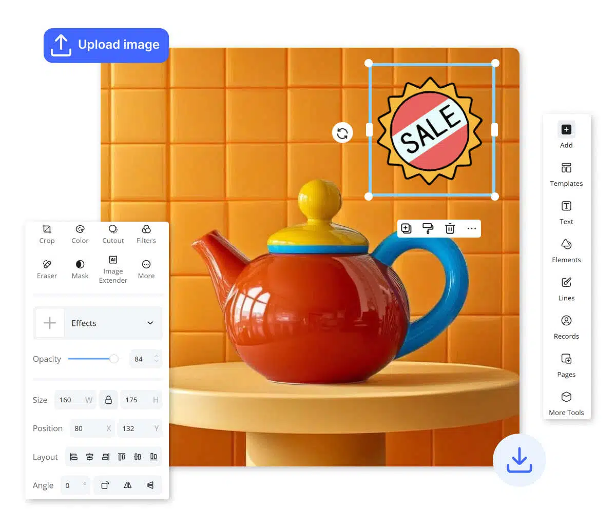 add stickers to photo online