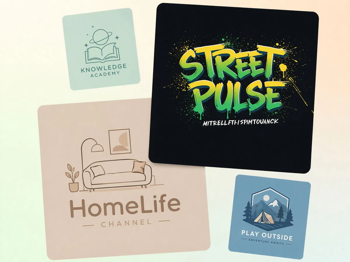 Logo Styles for Every YouTube Niche
