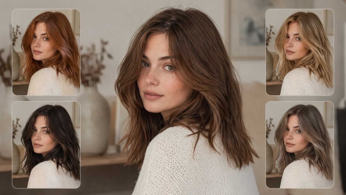 virtual hair color try on