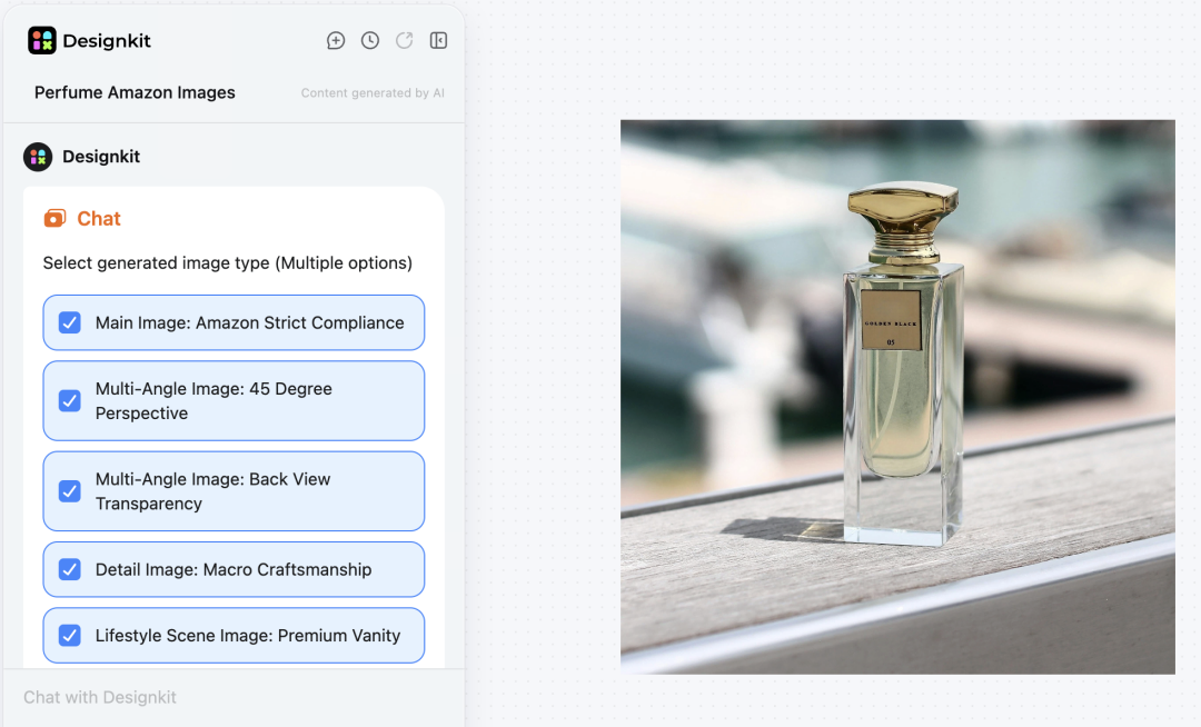 types of amazon product images