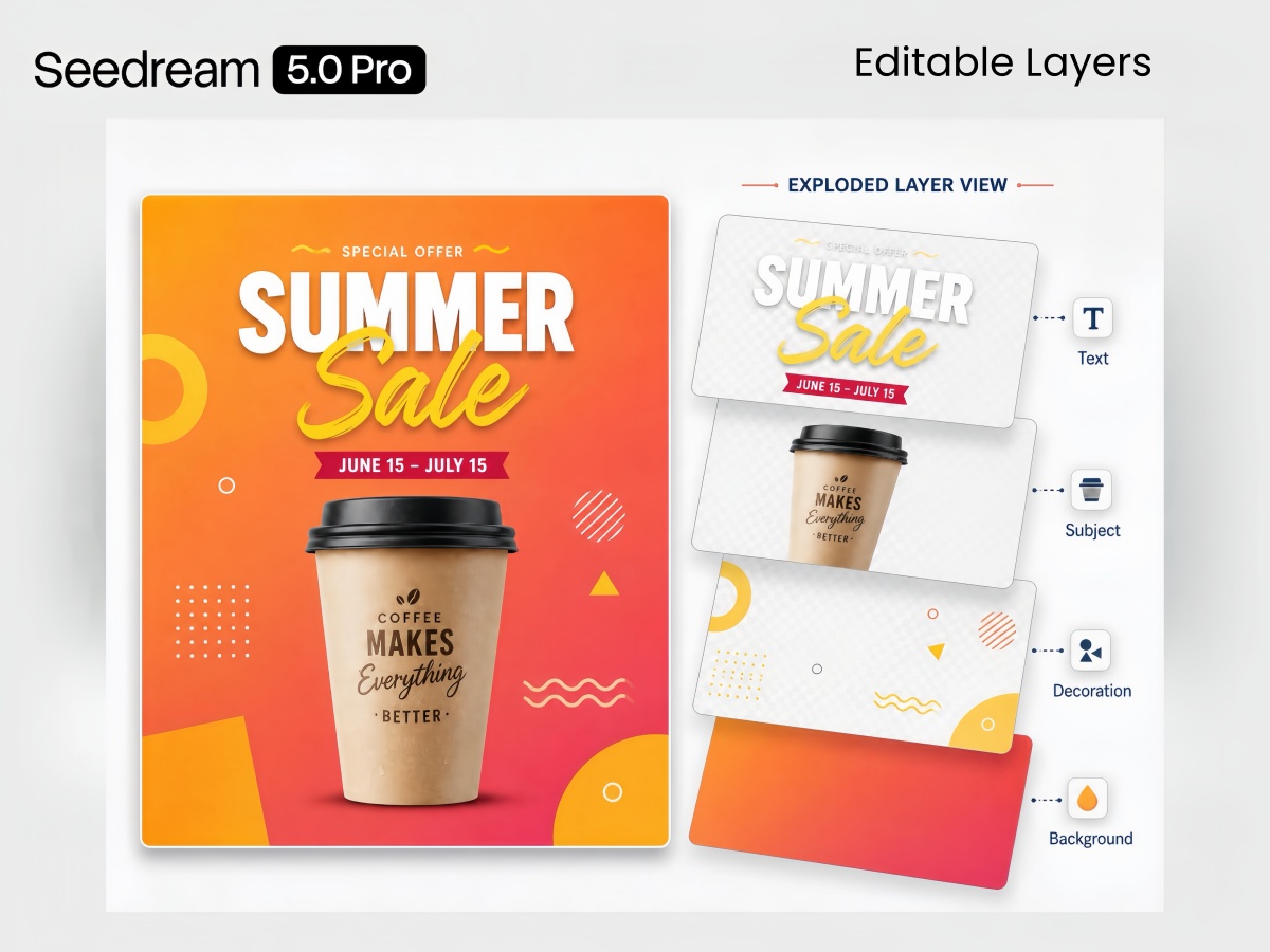 Convert Images into Editable Layers