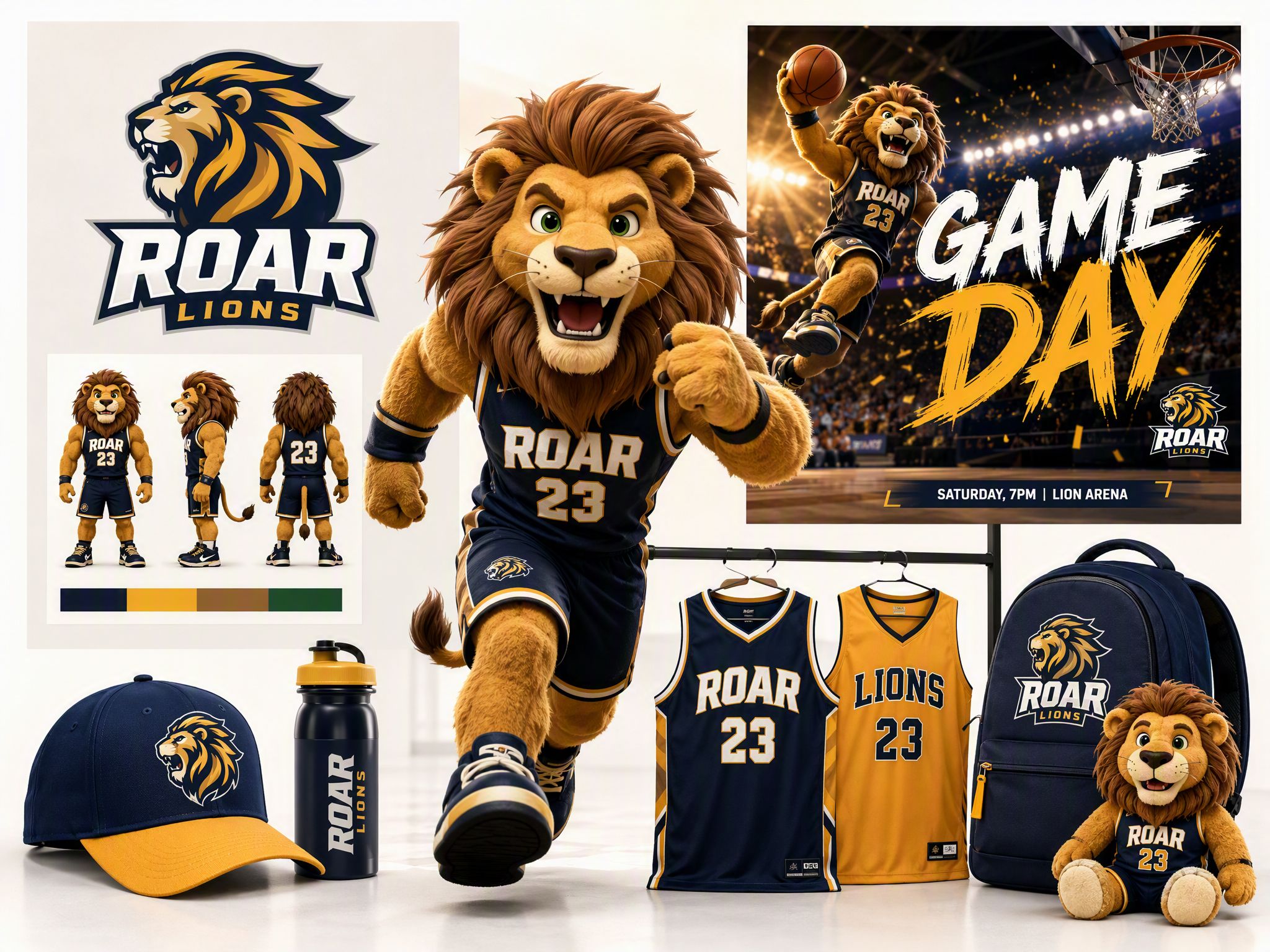 Create Team Mascots for Fan Engagement