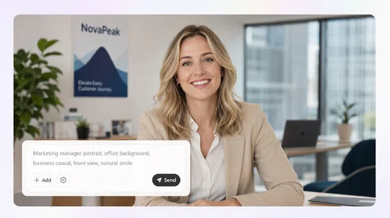 ai-generated human from text