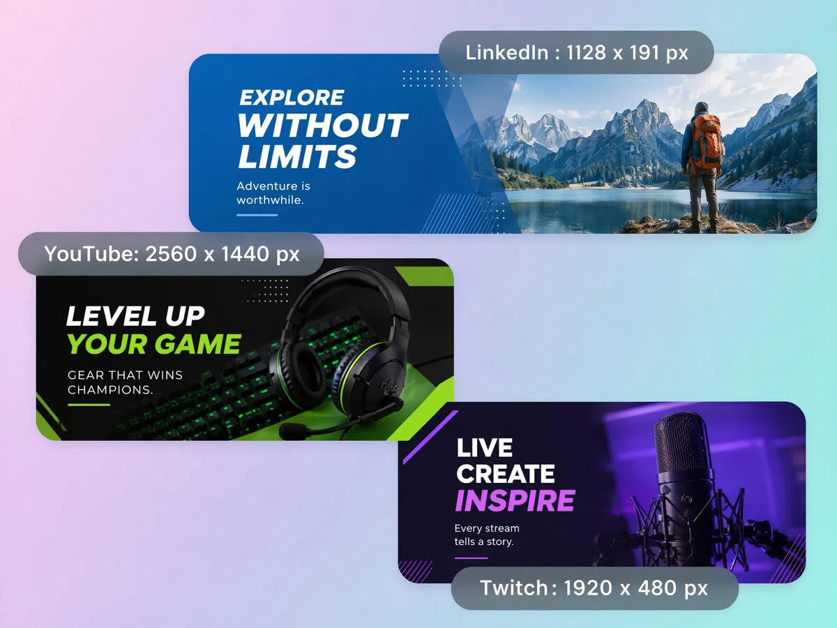 Resize One Design for Every Platform