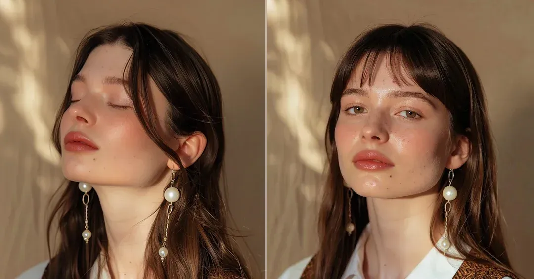 virtual wig and bangs try-on guide