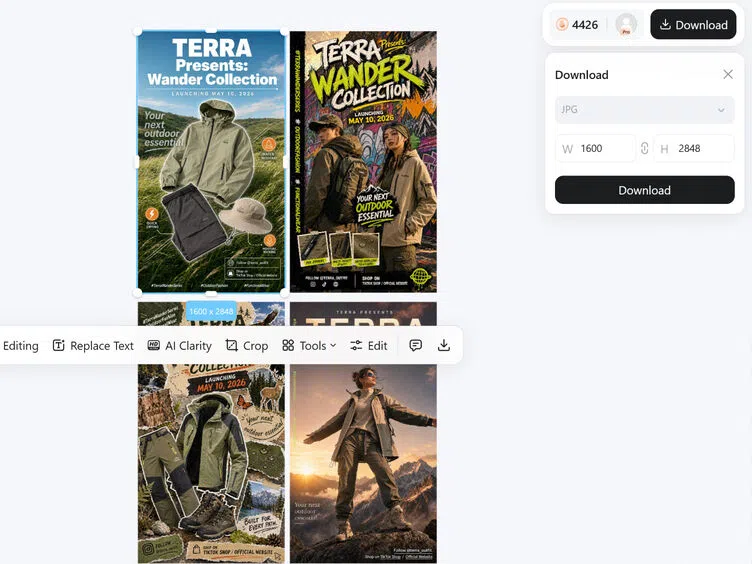 How to Create a Fashion Poster With AI
