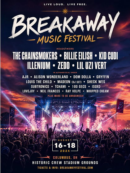 AI Generated Music Festival Poster
